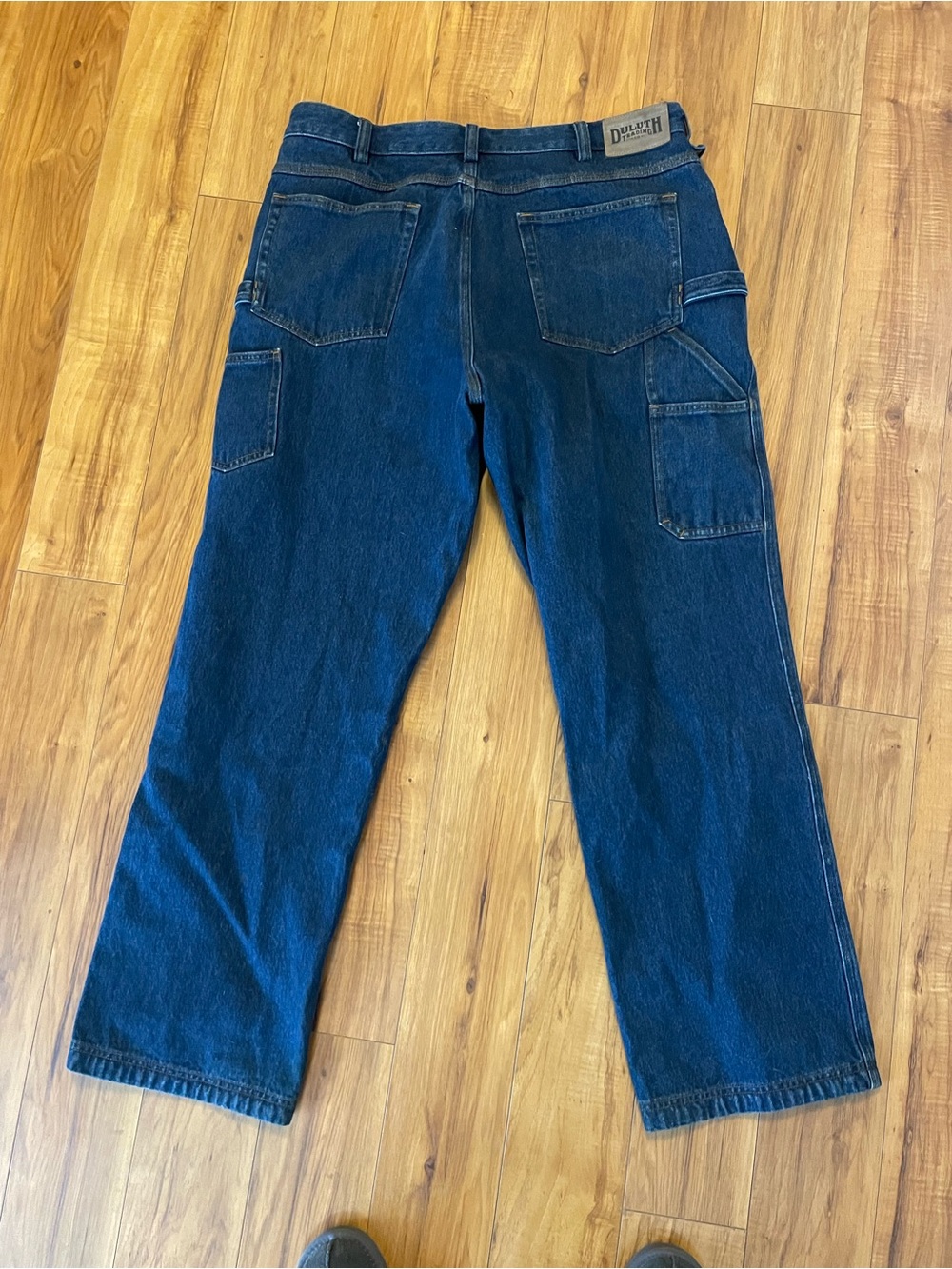 Duluth Trading Co Men's Indigo Relaxed Carpenter Jeans